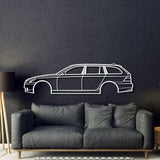 2008 535 XI WAGON Metal Car Wall Art - MT0360