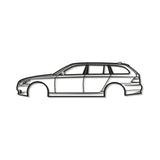 2008 535 XI WAGON Metal Car Wall Art - MT0360