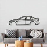 2008 E90 M3 Metal Car Wall Art - MT0363