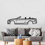 2008 E93 Cabrio Metal Car Wall Art - MT0364