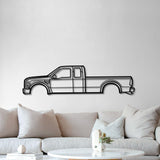 2008  F-250 Super Duty 2nd Gen Metal Car Wall Art - MT0358