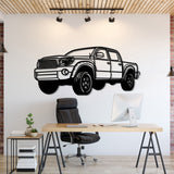 2008 Tacoma Perspective Metal Car Wall Art - MT0463