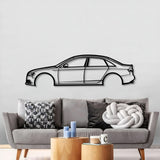 2009 S4 Metal Car Wall Art - MT0381