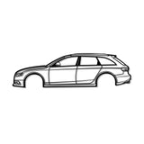 2009 S4 Avant Metal Car Wall Art - MT0393