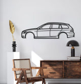 2009 E91 Metal Car Wall Art - MT0387