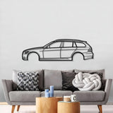 2009 E91 Metal Car Wall Art - MT0387