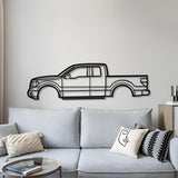 2009 F-150 12th Gen Metal Car Wall Art - MT0388