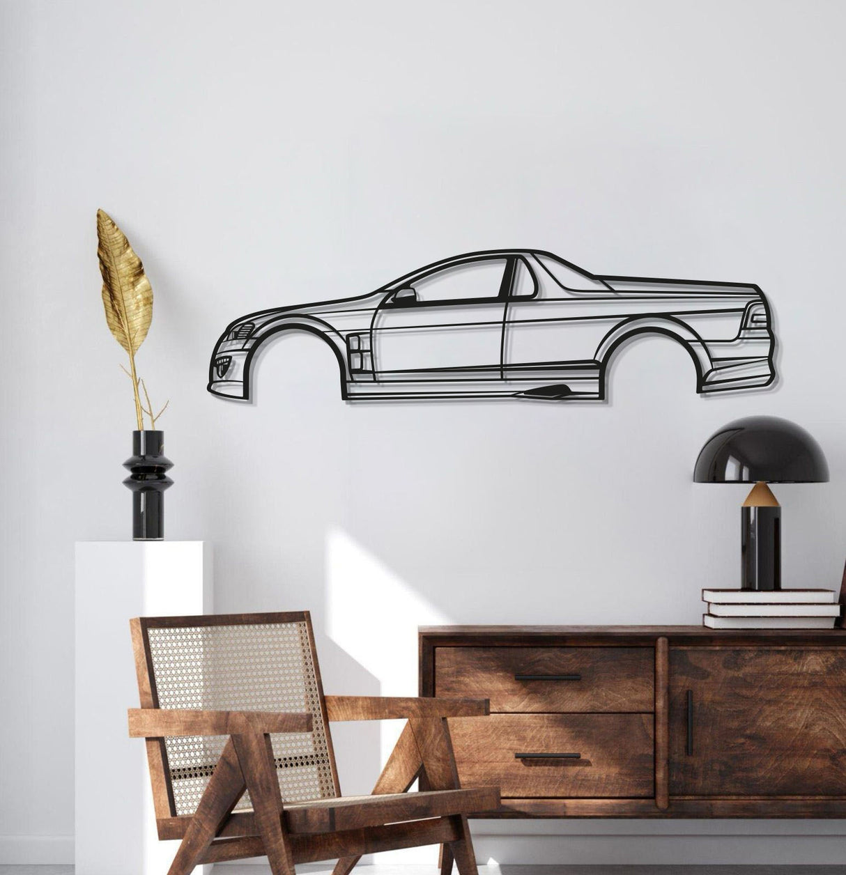 2009 HSV Maloo Metal Car Wall Art - MT0391