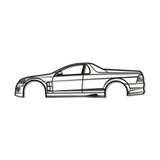 2009 HSV Maloo Metal Car Wall Art - MT0391