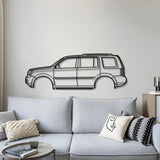 2009 Pilot 2nd Gen Metal Car Wall Art - MT0392