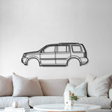 2009 Pilot 2nd Gen Metal Car Wall Art - MT0392