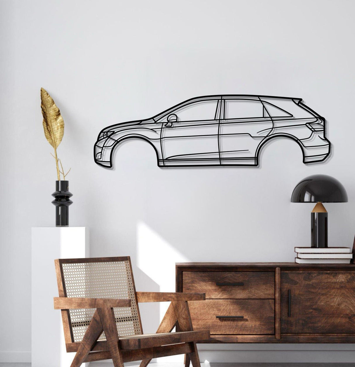 2009 Venza 1st Gen (AV10) Metal Car Wall Art - MT0394