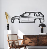 2010 X5 M E70 2nd Gen Metal Car Wall Art - MT0410