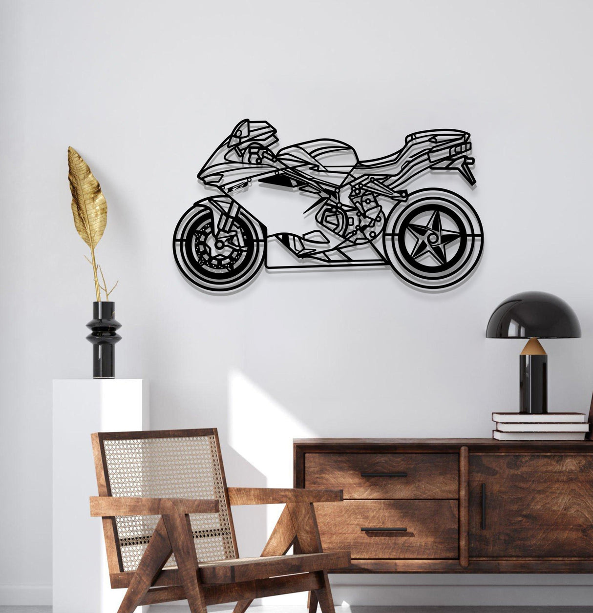 2010 F4 1000R Metal Motorcycle Wall Art - MT1410