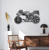 2010 F4 1000R Metal Motorcycle Wall Art - MT1410