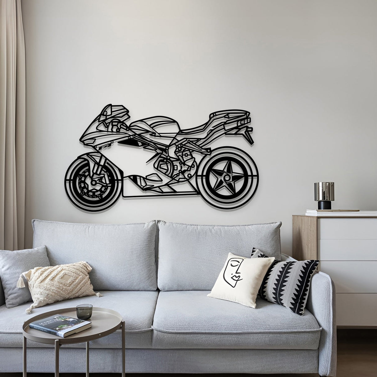 2010 F4 1000R Metal Motorcycle Wall Art - MT1410