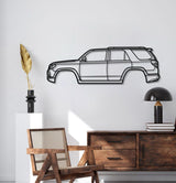 2010 4Runner 5th Gen (N280) Metal Car Wall Art - MT0399