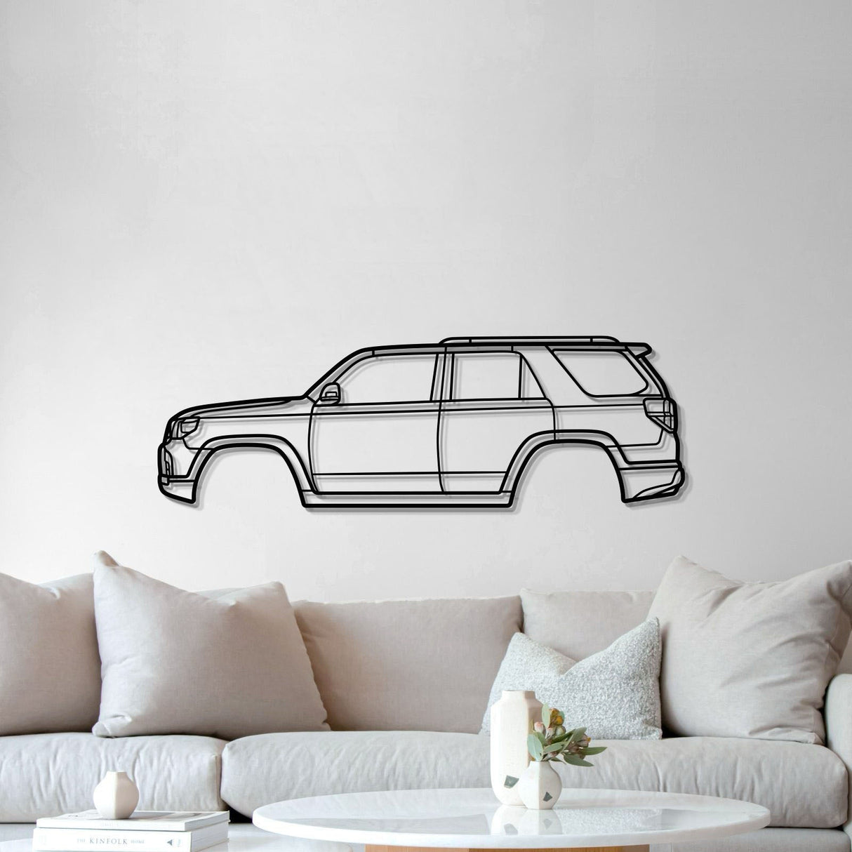 2010 4Runner 5th Gen (N280) Metal Car Wall Art - MT0399