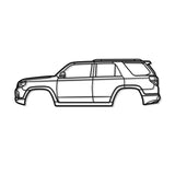 2010 4Runner 5th Gen (N280) Metal Car Wall Art - MT0399