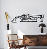 2011 R18 E-TRON Metal Car Wall Art - MT0422