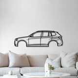 2011 X3 F25 2nd Gen Metal Car Wall Art - MT0424