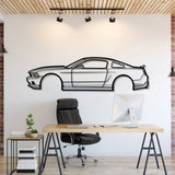 2011 Mustang Metal Car Wall Art - MT0420