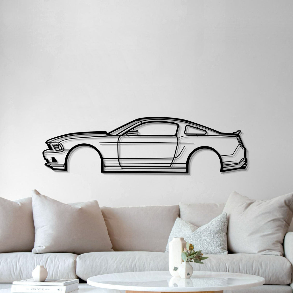 2011 Mustang Metal Car Wall Art - MT0420