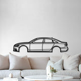 2012 A6 Metal Car Wall Art - MT0470