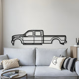 2012  F-350 Longbed Metal Car Wall Art - MT0425