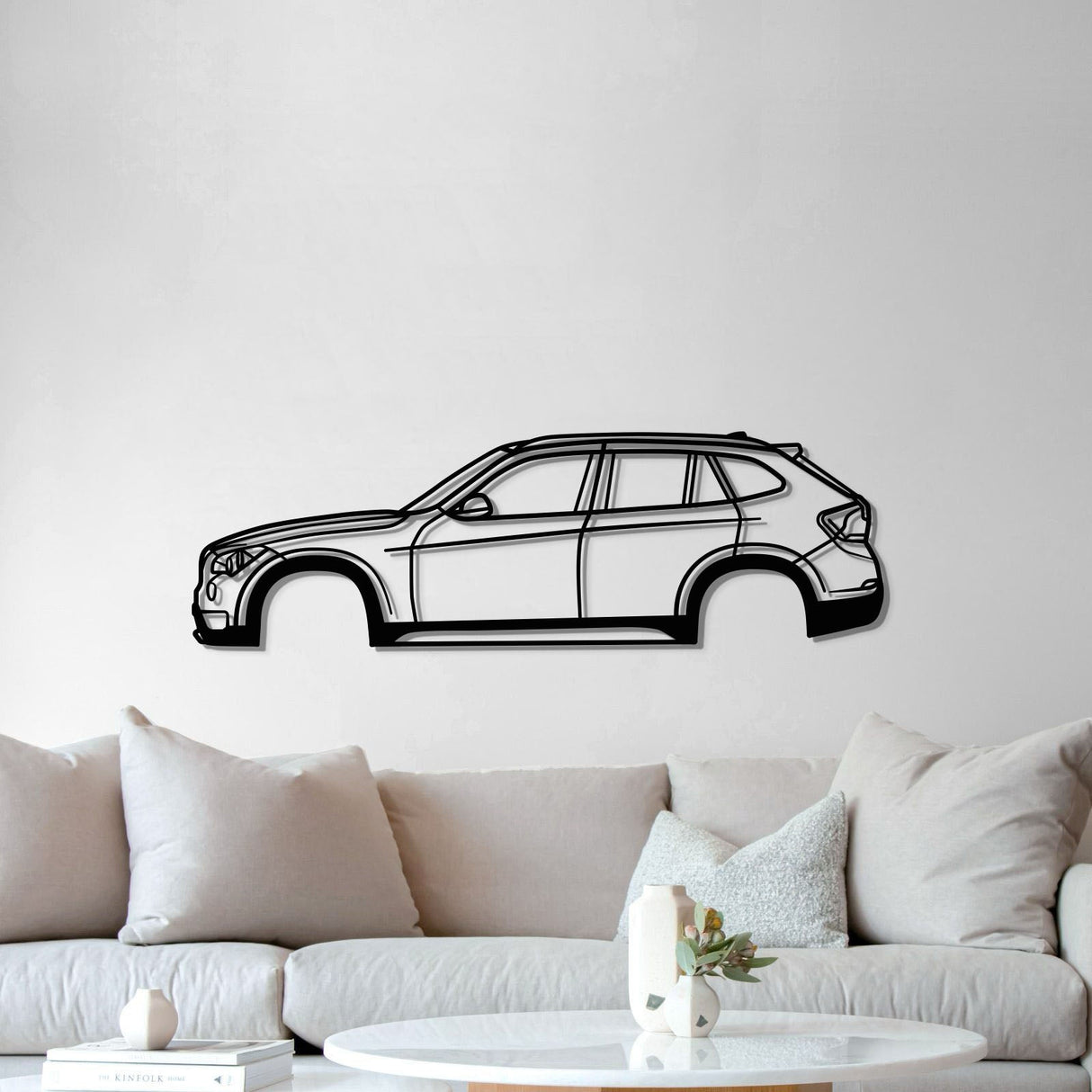 2013 X1 E84 1st Gen Metal Car Wall Art - MT0492