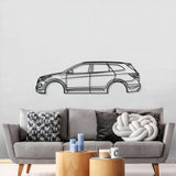 2013 Santa Fe 3rd Gen Metal Car Wall Art - MT-0528