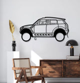 2013 All4 Racıng Metal Car Wall Art - MT1195