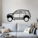 2013 All4 Racıng Metal Car Wall Art - MT1195