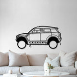 2013 All4 Racıng Metal Car Wall Art - MT1195