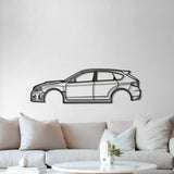 2013 WRX STI Hatchback Metal Car Wall Art - MT0491