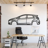 2014 Fiesta ST Metal Car Wall Art - MT0503