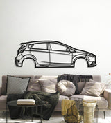 2014 Fiesta ST Metal Car Wall Art - MT0503