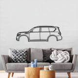 2014 QX80 1st Gen (Z62) Metal Car Wall Art - MT0508