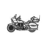 2014 Voyager 1700BE Metal Motorcycle Wall Art - MT1404