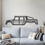 2014 G 63 AMG 6x6 Metal Car Wall Art - MT0505