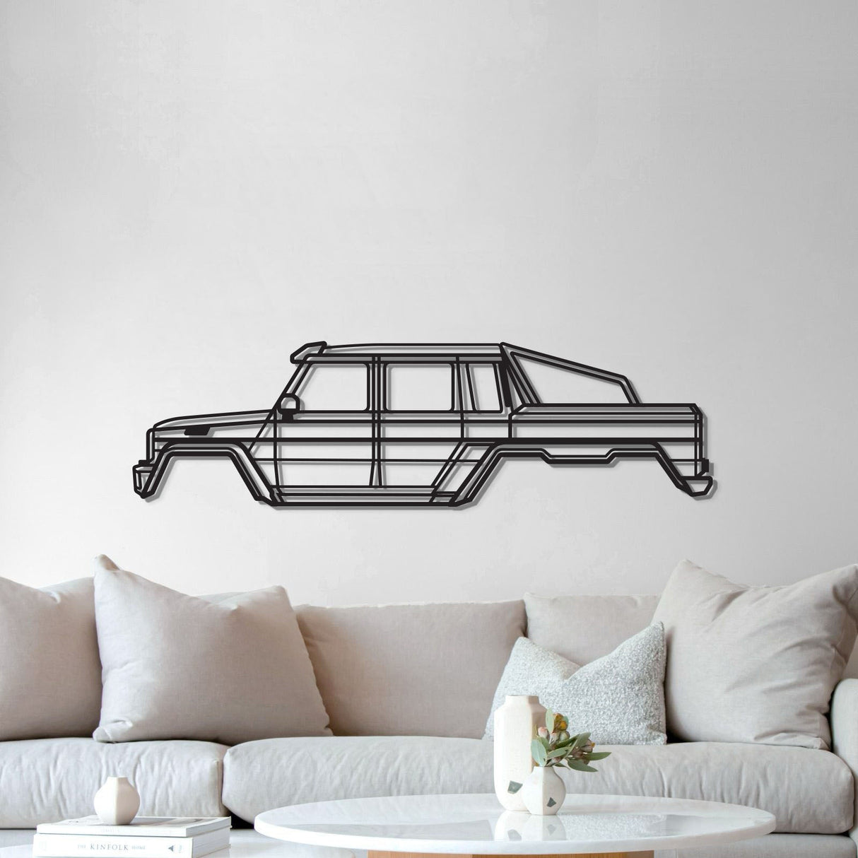 2014 G 63 AMG 6x6 Metal Car Wall Art - MT0505