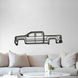 2014 Silverado 1500 3rd Gen Metal Car Wall Art - MT0512