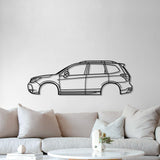 2014 Forester 4th Gen Metal Car Wall Art - MT0504