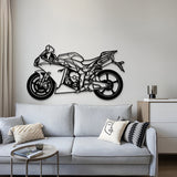 2014 R1 Metal Motorcycle Wall Art - MT1420