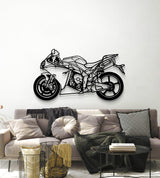 2014 R1 Metal Motorcycle Wall Art - MT1420