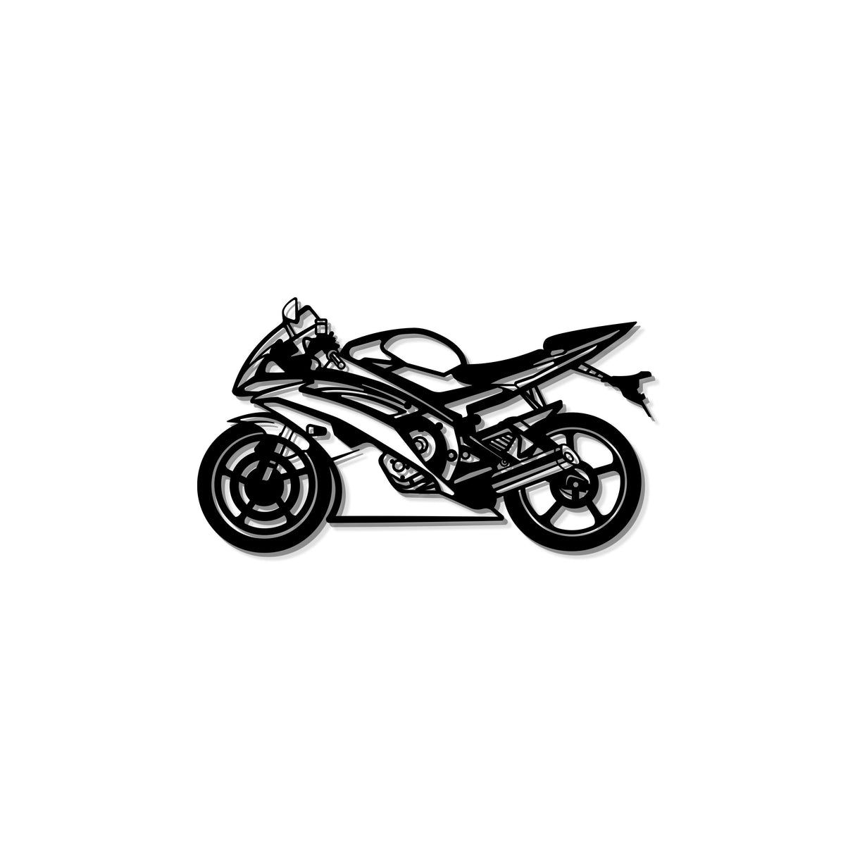 2014 R6 Metal Motorcycle Wall Art - MT0509