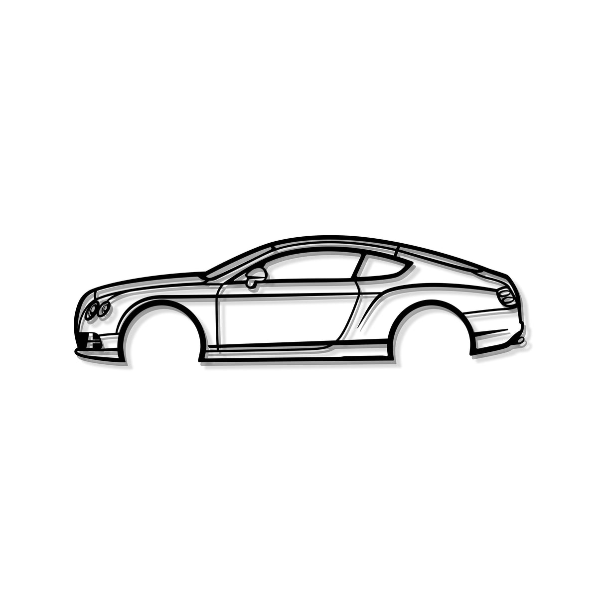 2015 Continental Metal Car Wall Art - MT0908