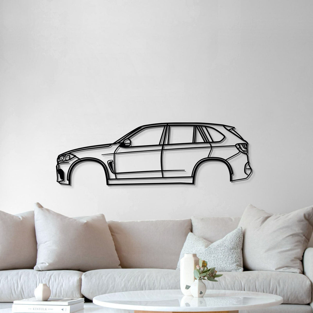 2015 X5 M F85 3rd Gen Metal Car Wall Art - MT0546