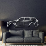 2015 X5 M F85 3rd Gen Metal Car Wall Art - MT0546