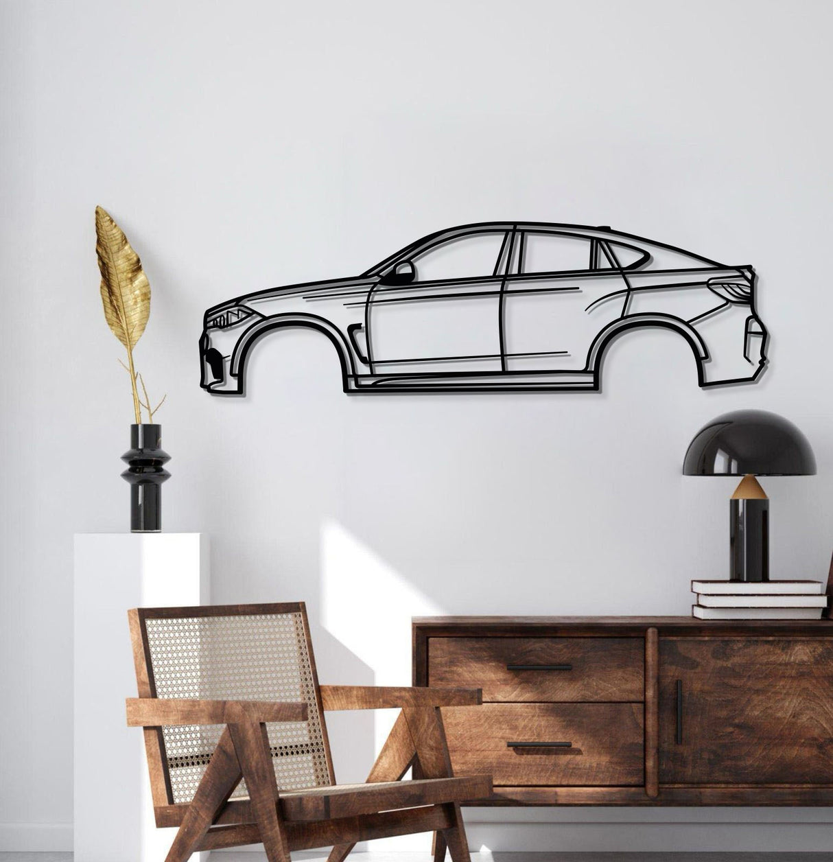 2015 X6 M F86 2nd Gen Metal Car Wall Art - MT0548